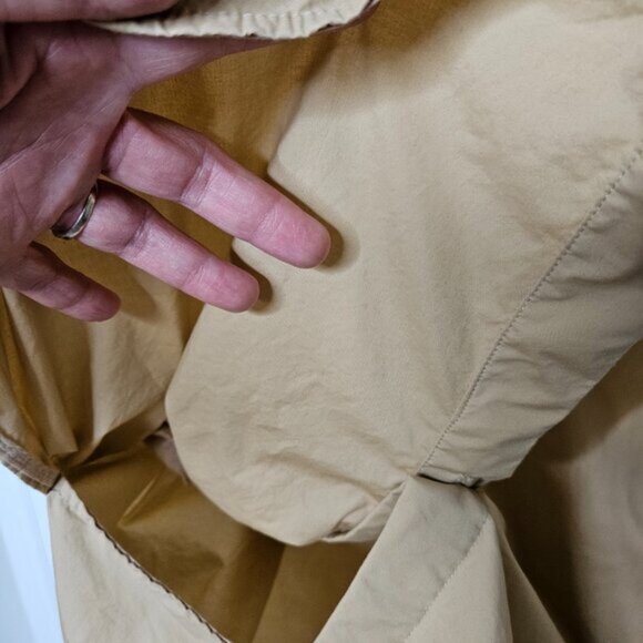 Calypso Shirt Dress in Beige small to medium - Picture 9 of 12